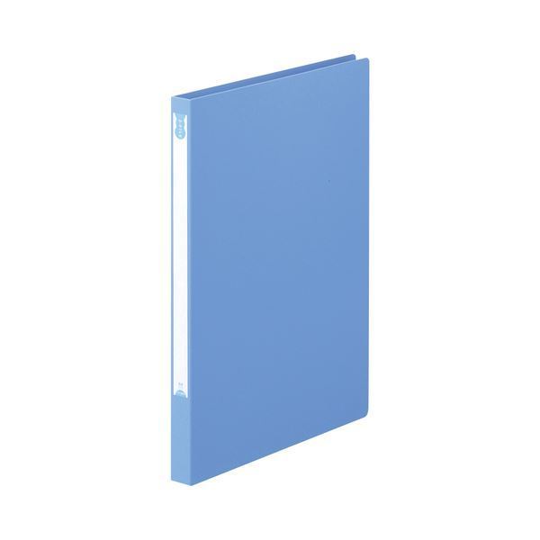(まとめ) TANOSEE Zファイル（PP表紙） A4タテ 100枚収容 背幅20mm ブルー 1冊 【×30セット】
