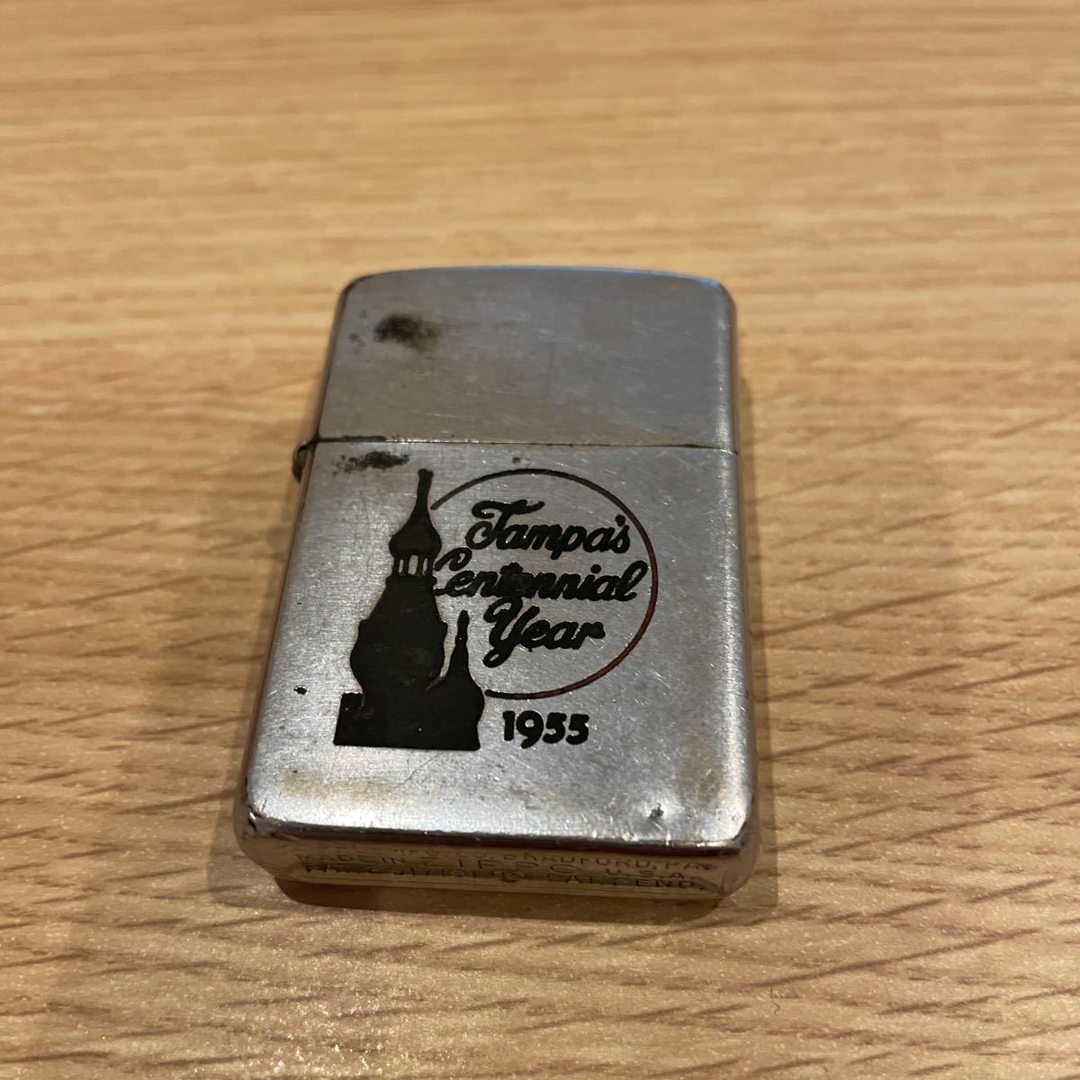 5☆大好評5☆大好評ヴィンテージZippo 1955年製 GULF ガルフ 新品
