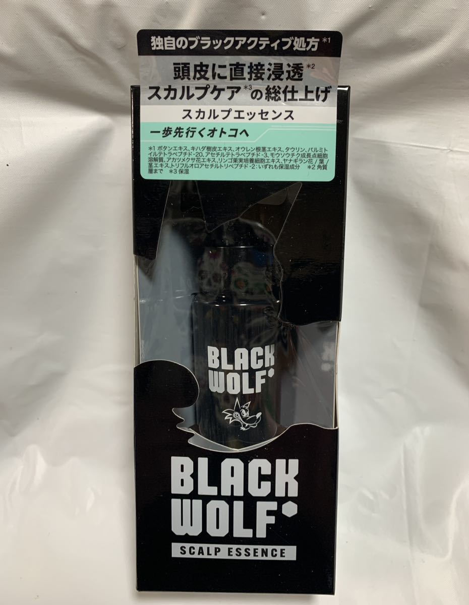 BLACK WOLF (ブラックウルフ) スカルプ エッセンス50mL スカルプケアの総仕上げ/頭皮に直接浸透*角質層まで/無香料_画像8