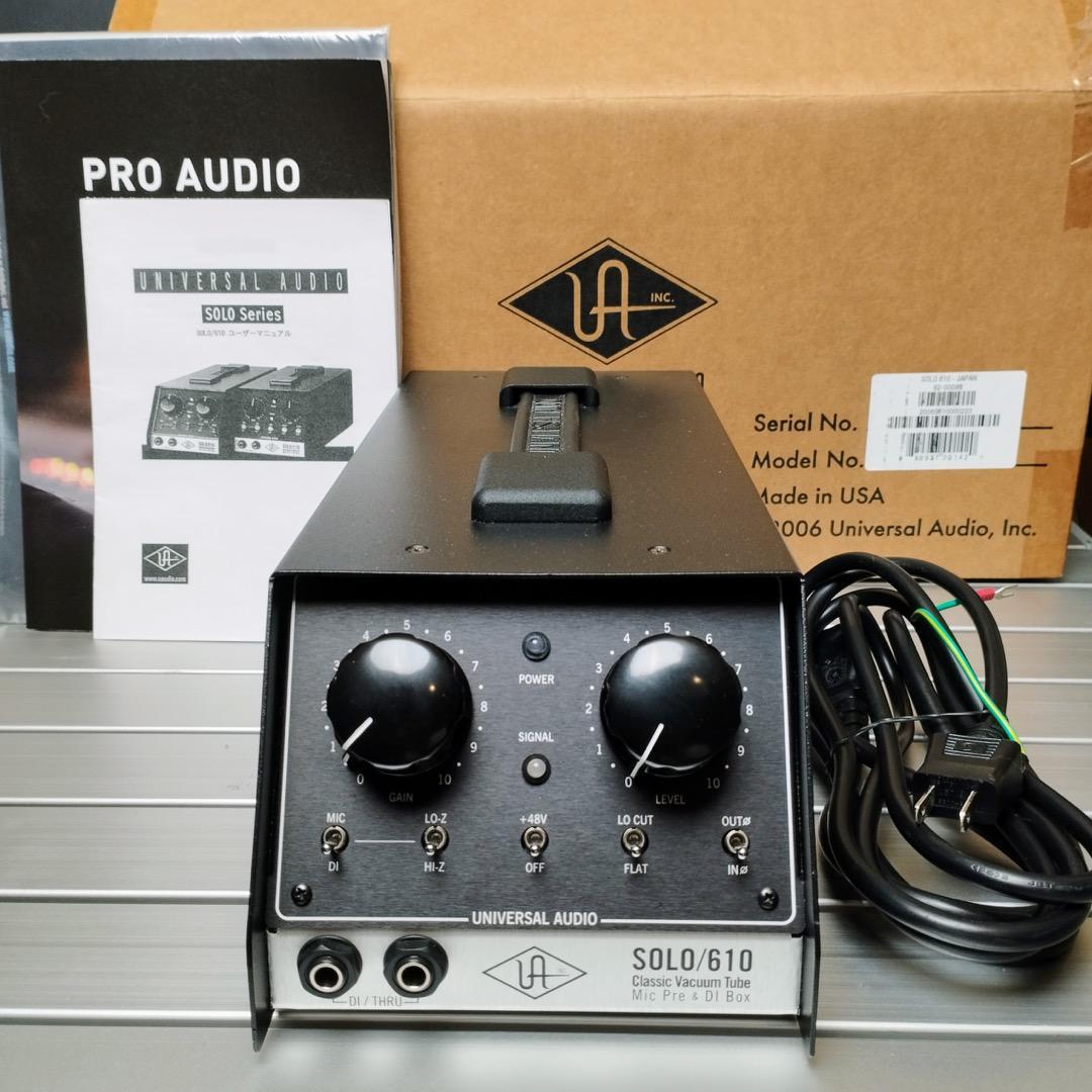 プレゼントプレゼント専用 Solo 610 Universal Audio 器材