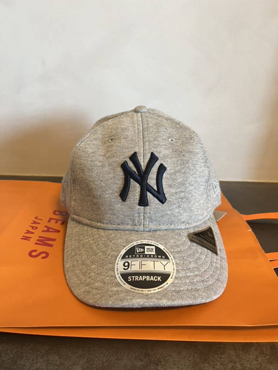 LOOPWHEELER × BEAMS PLUS NEW ERA グレー 新品 【メール便不可