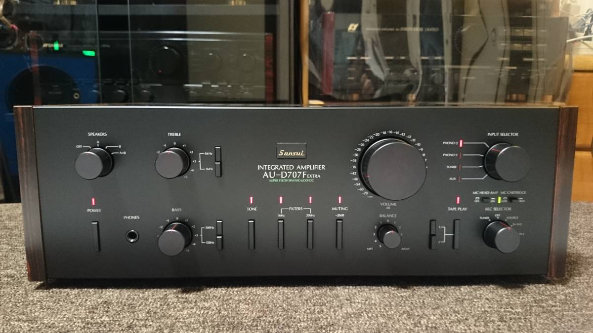 Yahoo!オークション - sansui サンスイ AU-D707F EXTRA (S...