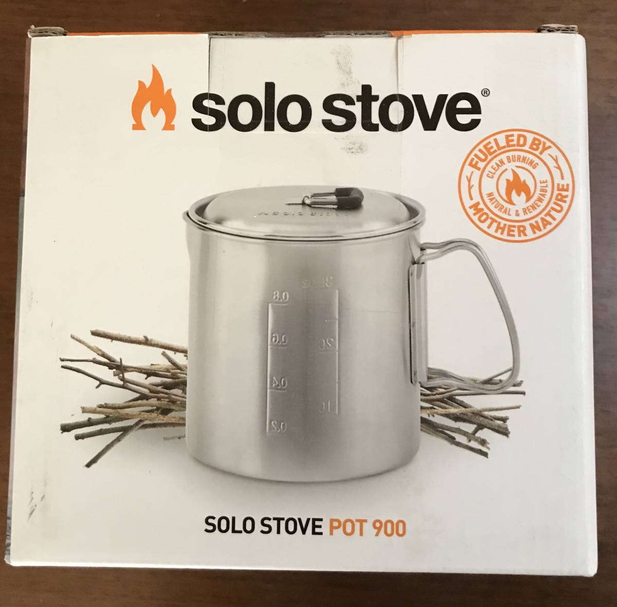 Solo Pot 900【ソロポット900】solostove社のステンレス製ソロクッカー