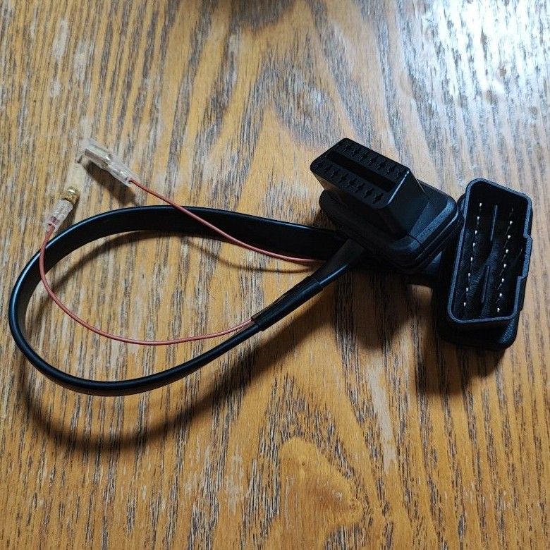 品質満点! OBD2 常時電源 ACC変換コネクタ 延長ケーブル30cm OBD2 常時電源 ACC変換コネクタ 延長ケーブル30cm