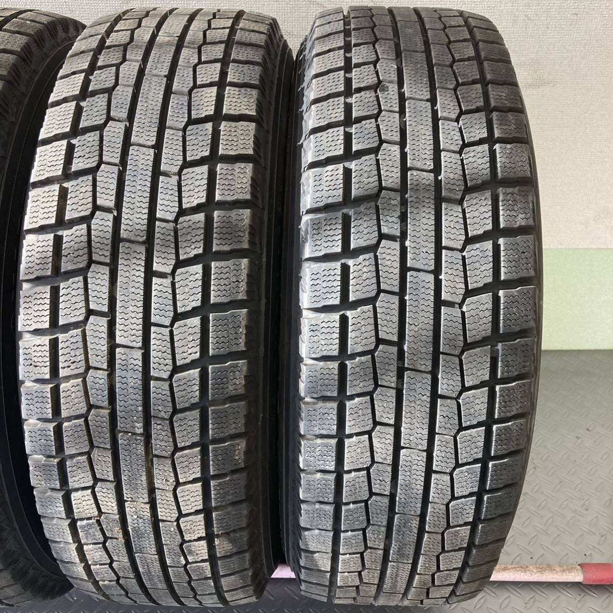 日産純正 16インチ アルミホイール スタッドレスタイヤ 4本セット YOKOHAMA iceGUARD IG20 205/65R16 5穴 6.5j ET+40 PCD114.3 ハブ径65mm_画像7