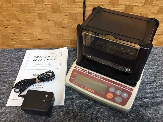 SHE62634小 アルファーミラージュ 貴金属テスター 貴金属比重計 GK-300