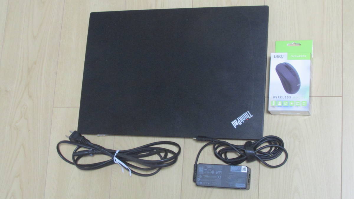 Windows11 Thinkpad E580 2.70GHz 8GB SSD480GB MS Office2021 Webカメラ 新品無線マウス_画像1