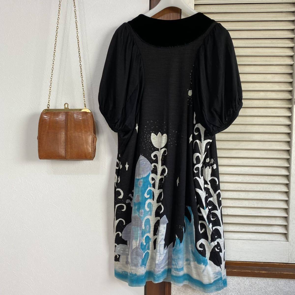 美品】ツモリチサト TSUMORI CHISATO ゆったり チュニックワンピース