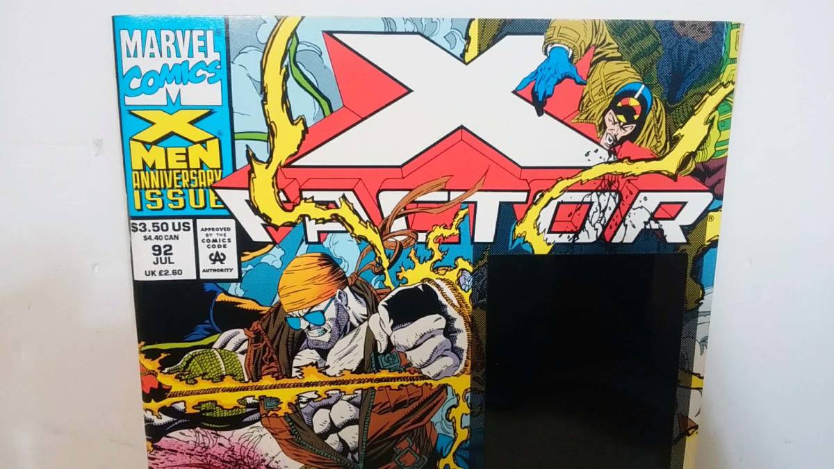 American comics /アメコミ X-MEN X-FACTOR /X-メン・X-ファクター Vol.1 No.92 Juiy,1993. MARVEL COMIC BOOK /マーベル・コミックスの画像2