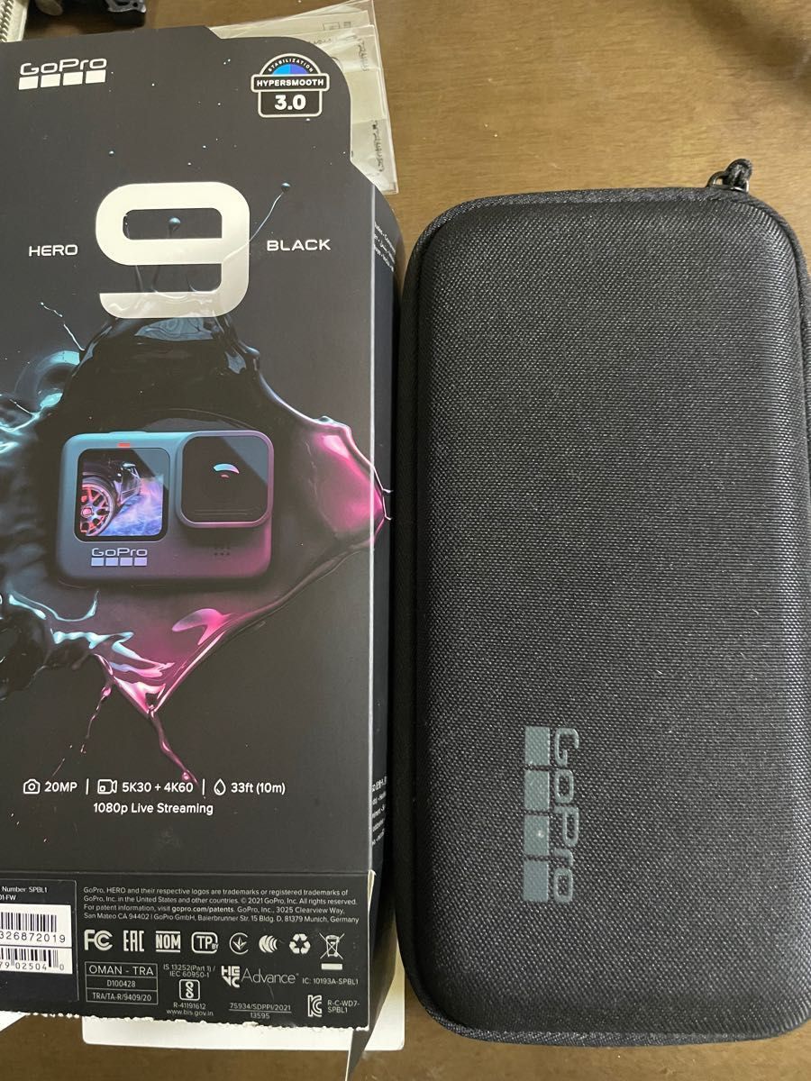 美品/新品】GoPro HERO9 Black CHDHX-901-FW GoPro ゴープロ AFTTM-001
