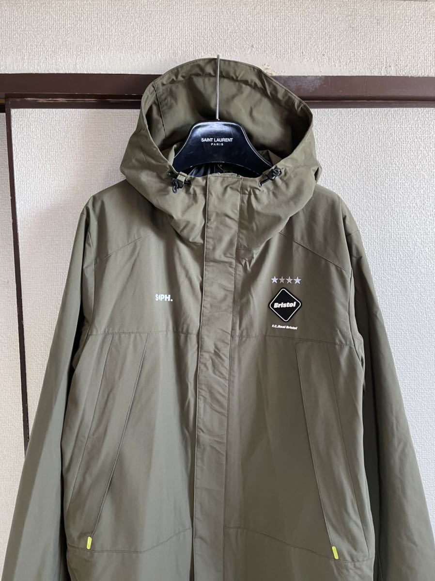 【  блиц-цена 】【 красивая вещь 】 18AW 19 FCRB f.c real bristol ... редкий ... SOPHNET ... сетка  BENCH COAT  скамья   пальто   машина ...   блиц-цена  есть 