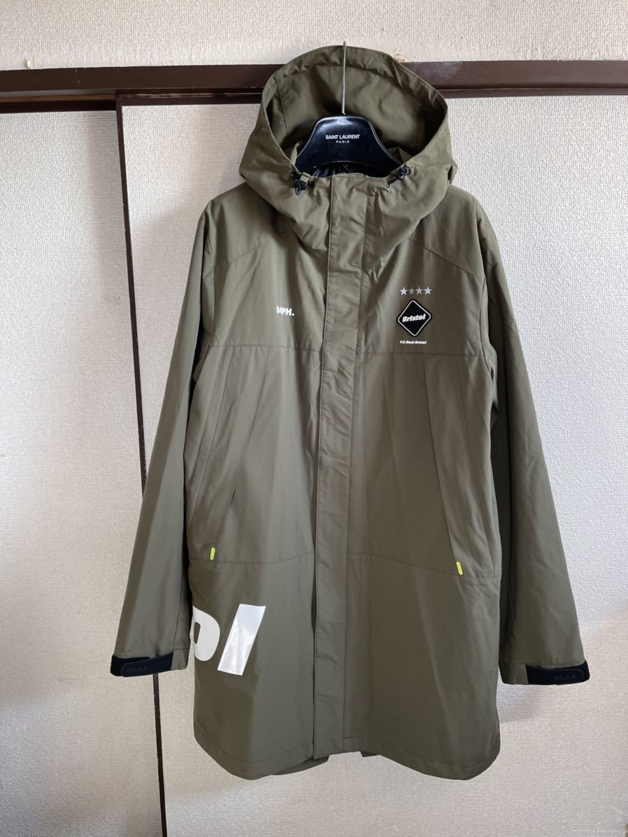 【  блиц-цена 】【 красивая вещь 】 18AW 19 FCRB f.c real bristol ... редкий ... SOPHNET ... сетка  BENCH COAT  скамья   пальто   машина ...   блиц-цена  есть 