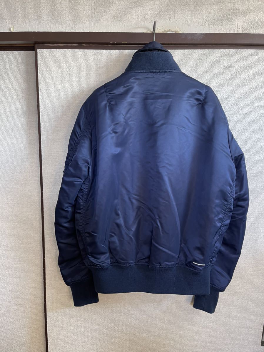 【良品】【リバーシブル】 uniform experiment UE ユニフォームエクスペリメント SOPH ソフ REVERSIBLE MA-1 BLOUSON ブルゾン ジャケット_画像4