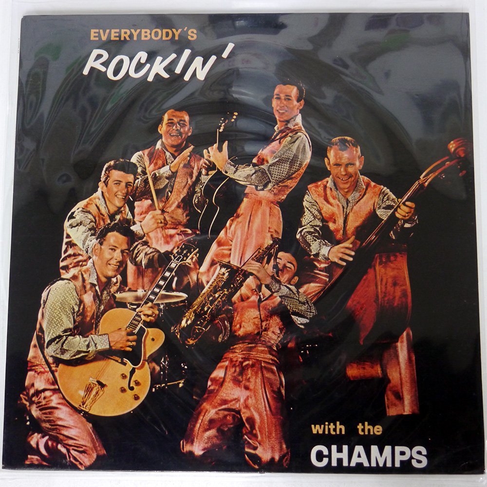 THE CHAMPS/EVERYBODY'S ROCKIN/LINE LLP5053APの画像1