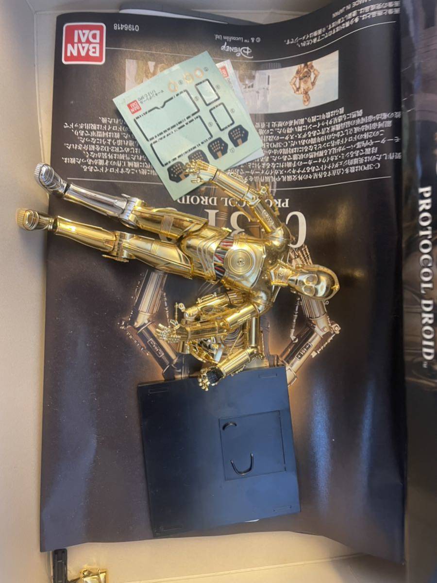 【ジャンク】プラモデル 1/12 C-3PO 「スターウォーズ」スター・ウォーズ バンダイ ガンプラ の画像2