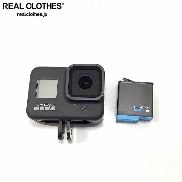 ジャンク品】GoPro HERO8 BLACK 横フタ無し-