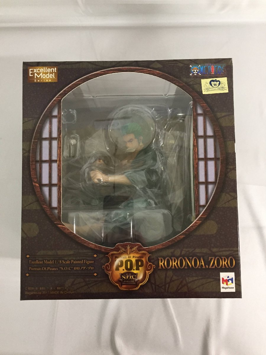 未開封】ONE PIECE ポートレートオブパイレーツ“S.O.C ロロノア・ゾロ