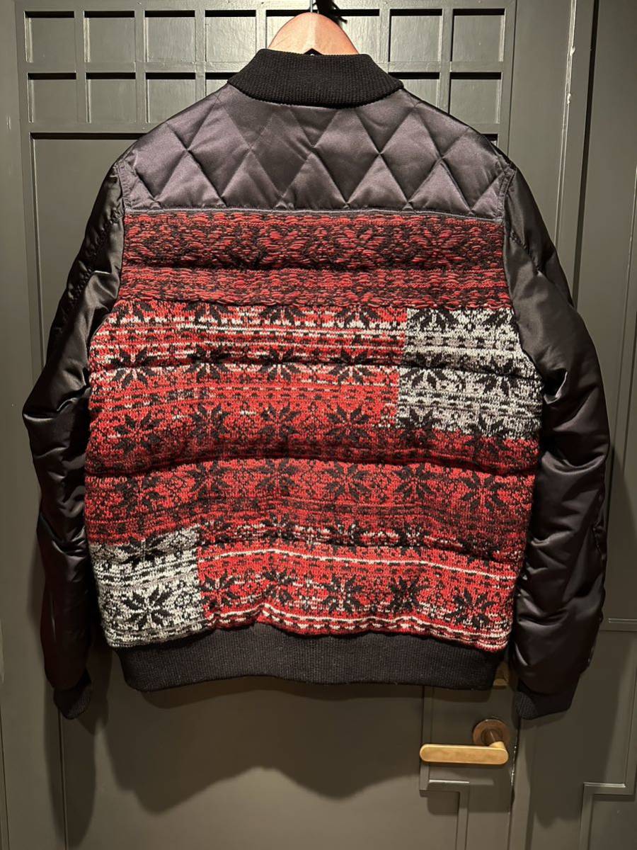 DIESEL キルティング 切替 ニット ブルゾン ジャケット ジャケット