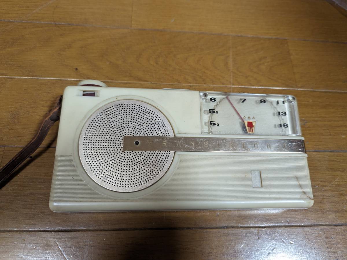 SONY 東京通信工業 TR-6 transistor 受信良好 ラジオ