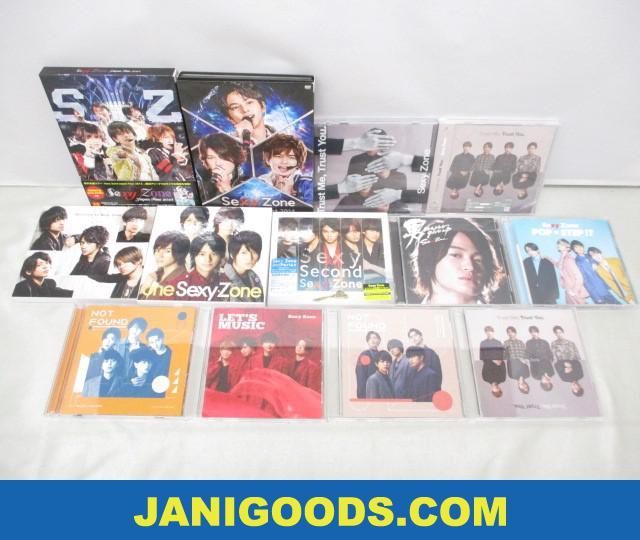 Sexy Zone CD/DVDセット Japan Tour 2013/Summer Concert 2014/NOT