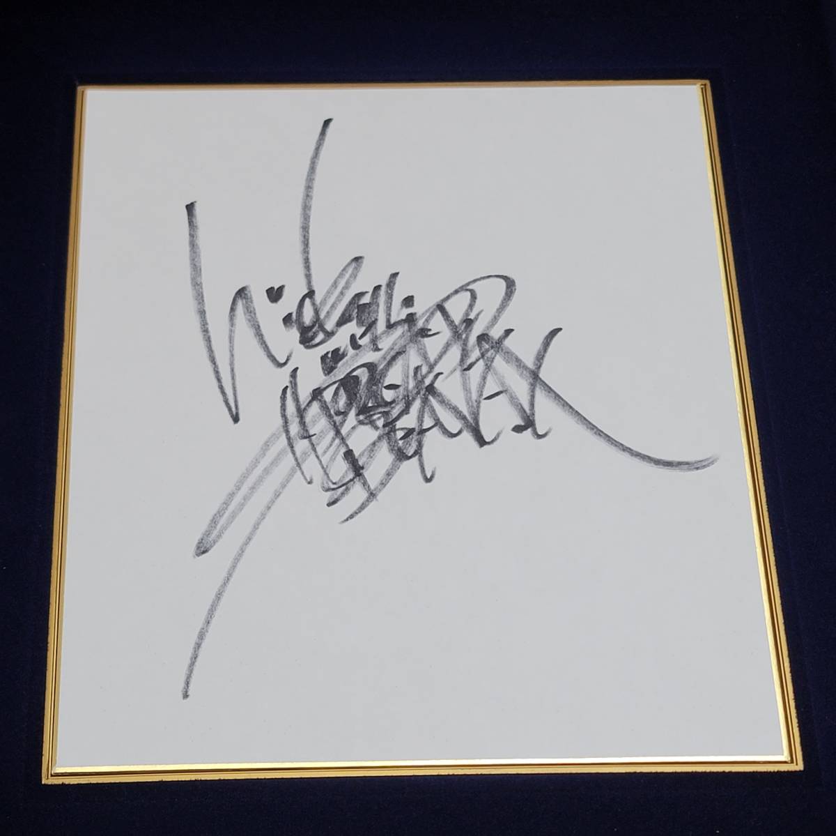 X JAPAN hide 直筆 サインの画像1