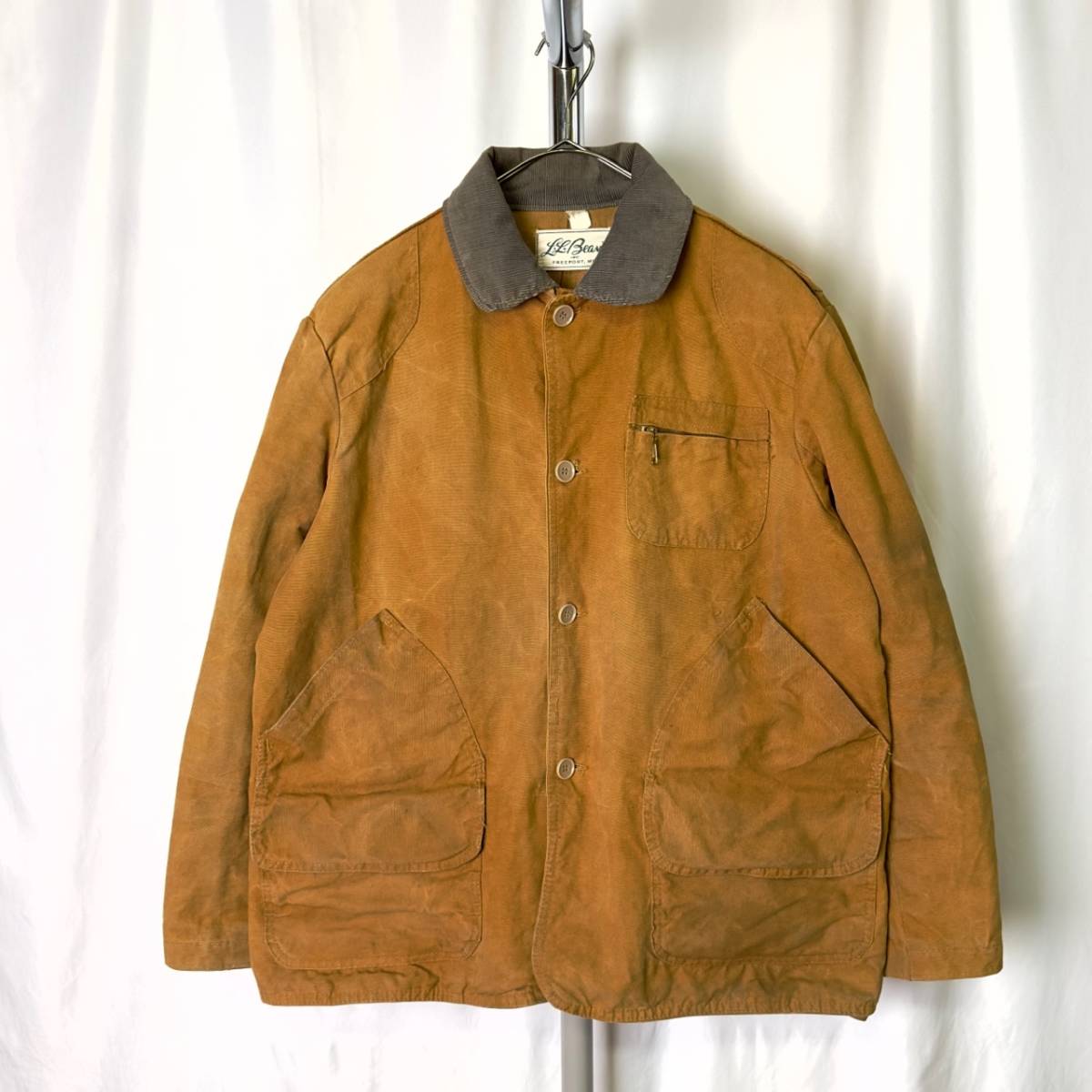 逸品】 L-XL ジャケット ハンティング L.L.Bean 筆記体タグ 70s USA製