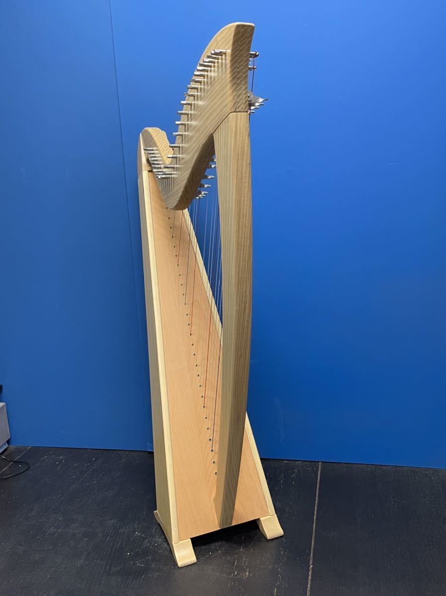 美品◎ハリファクスHalifax☆2779 AW Student Harp 29弦ケルトハープ ☆アイリッシュハープ☆の画像3