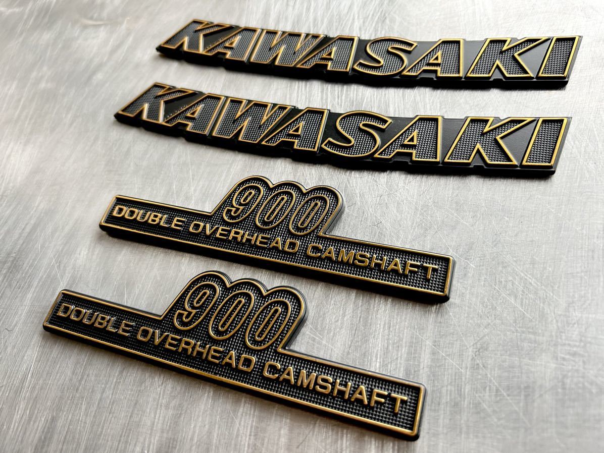 KAWASAKI Z900RS ゴールド エンブレム DOHC Z948RS｜PayPayフリマ