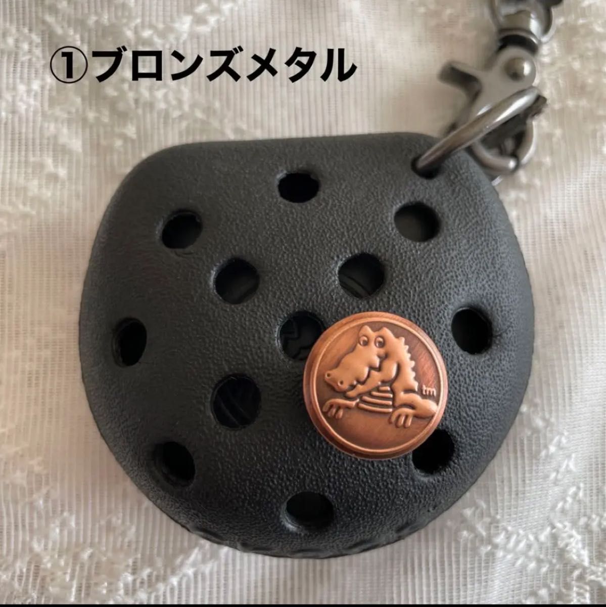 新品未使用】クロックス 小銭入れ 黒ワニ柄 財布鰐 クロコ 収納 新品未使用】クロックス 小銭入れ 黒ワニ柄 財布鰐 クロコ 収納