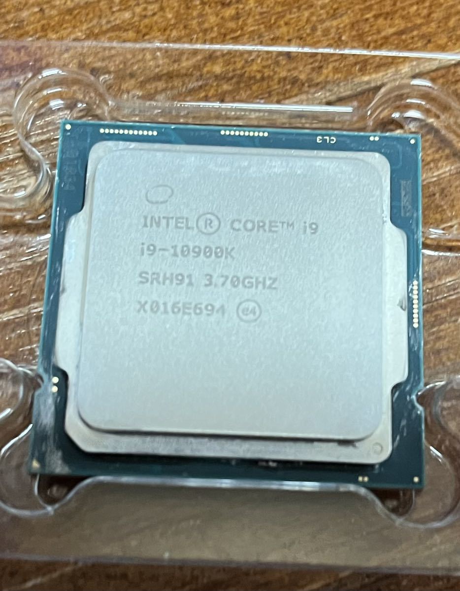 新作 新品、未使用 CPU Intel Core i9-10900K プロセッサー 3.7GHz