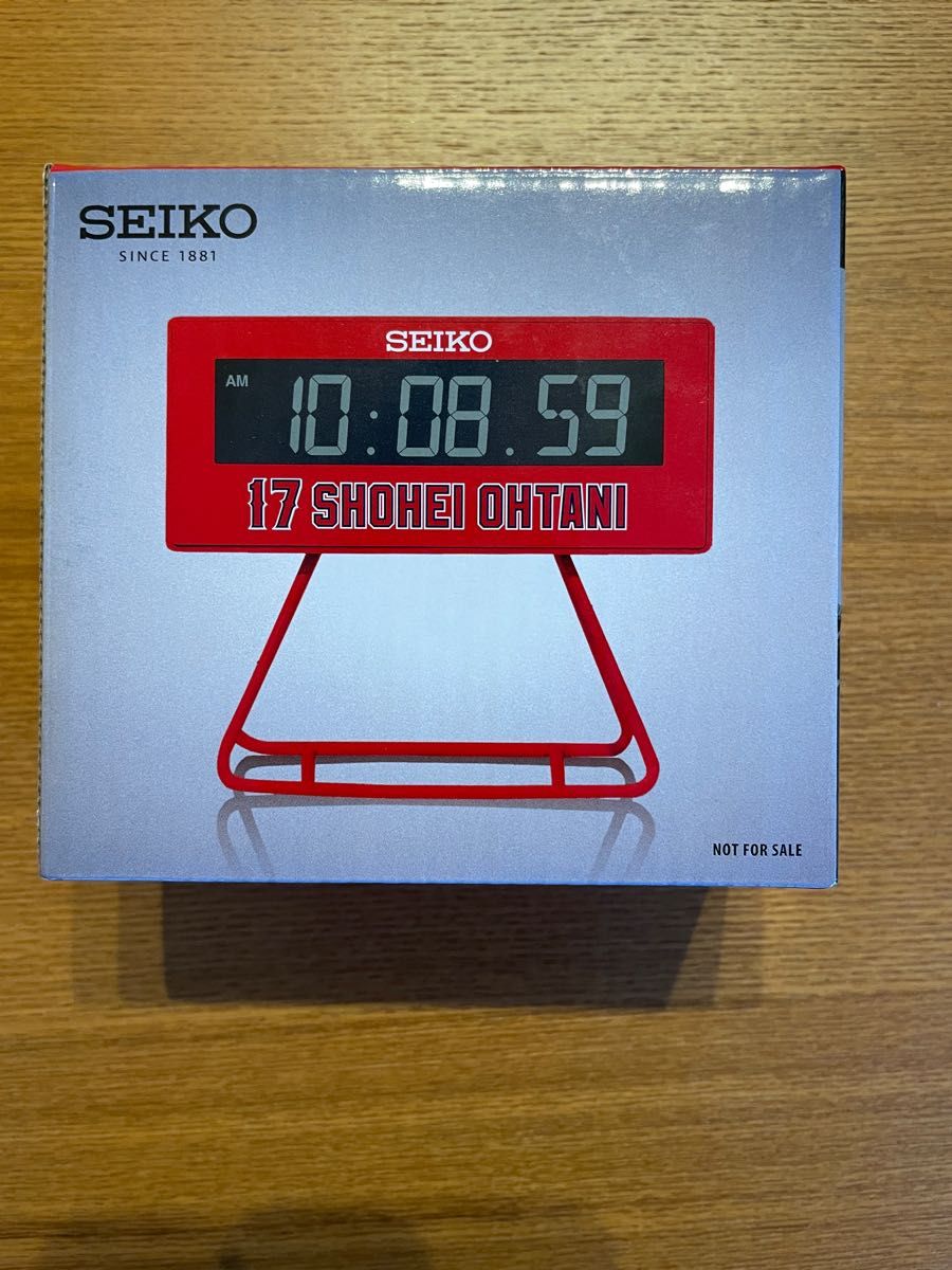 SEIKO 大谷翔平デジタル置き時計(非売品・数量限定) | hotel84east.in