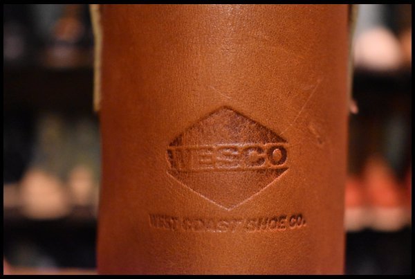 【8.5E DEAD 旧ロゴ 95年】WESCO ウエスコ カスタムウエスタンボス ブーツ 赤茶 レッドウッド ダブルレザーソール HOPESMORE_画像8