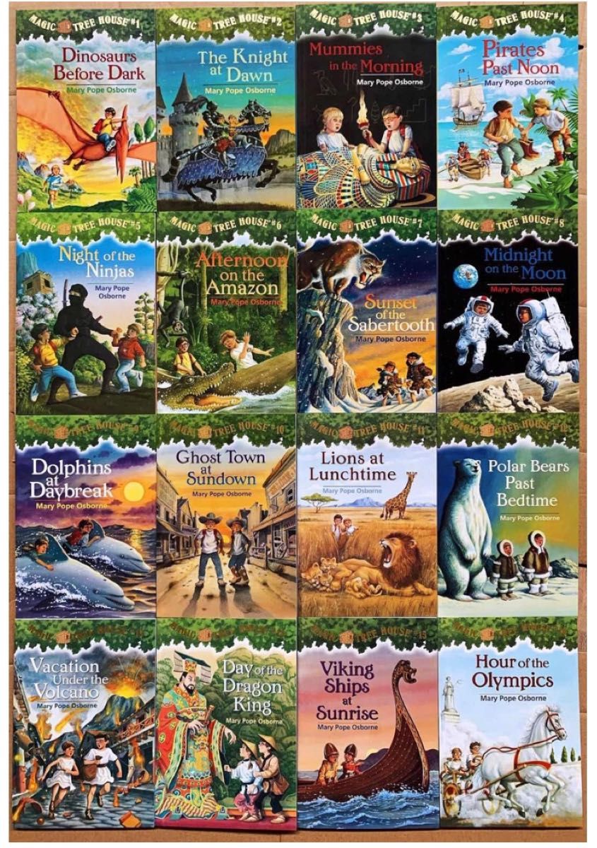 フローラル Magic Tree House シリーズ1 絵本31冊マイヤペン対応