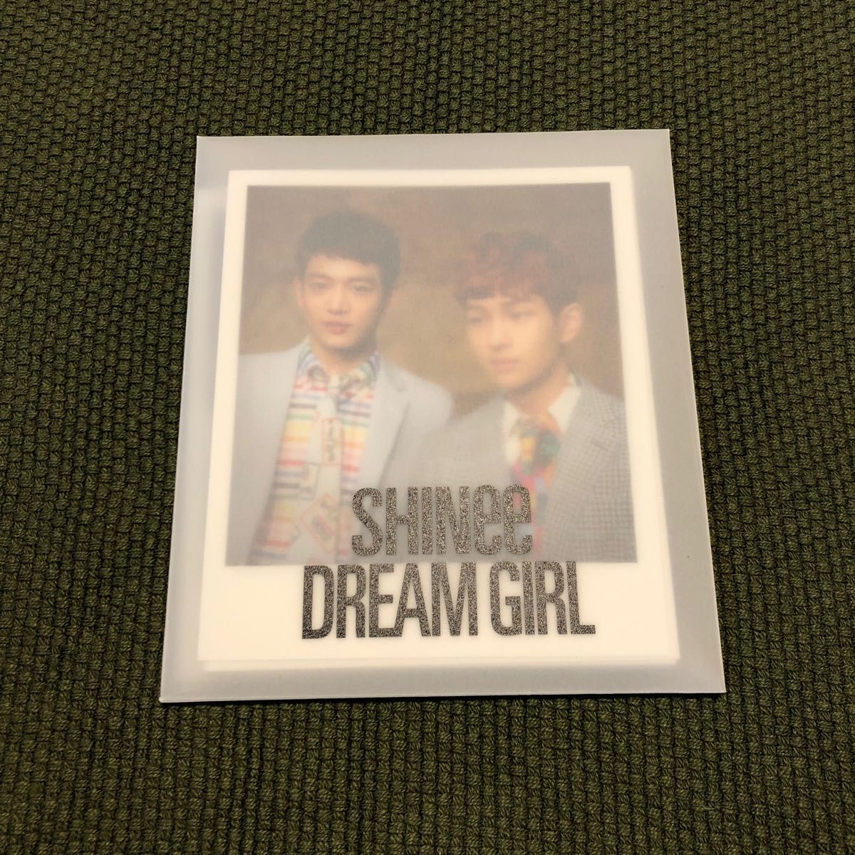 SHINee DREAM GIRL 公式ポラロイドカードセット　未開封品