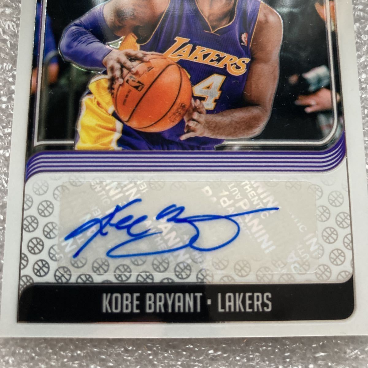 NBA】2018-19 OPTIC Kobe Bryant Auto 直筆サイン Panini Signature Autograph コービー  ブライアント Lakers直筆サインカード