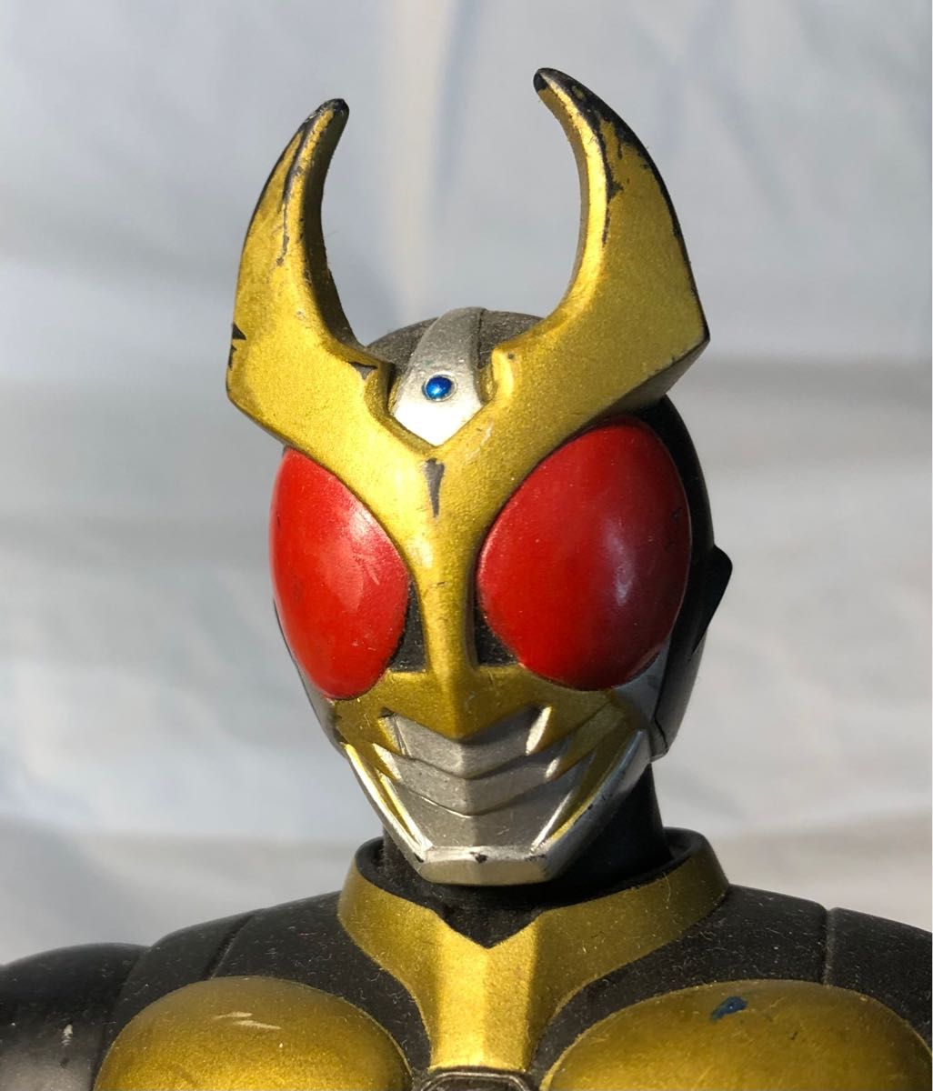 仮面ライダー　アギト　グランドフォーム　小学館　てれびくん　全員サービス　特大ソフビ　フィギュア　バンダイ製　2001年頃