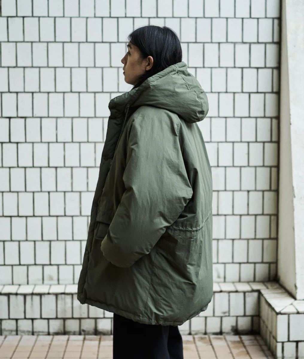 FreshService LONG HOODED DOWN COAT ダウンコートフレッシュサービス Graphpaperグラフペーパー1LDKスタイリスト私物 ジャケット シャツ_画像3
