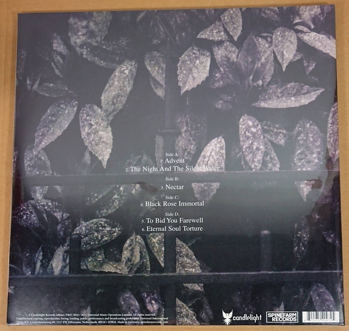 Blue Translucent vinyl 2LP Opeth / Morningrise Europe Record Store Day RSDの画像3