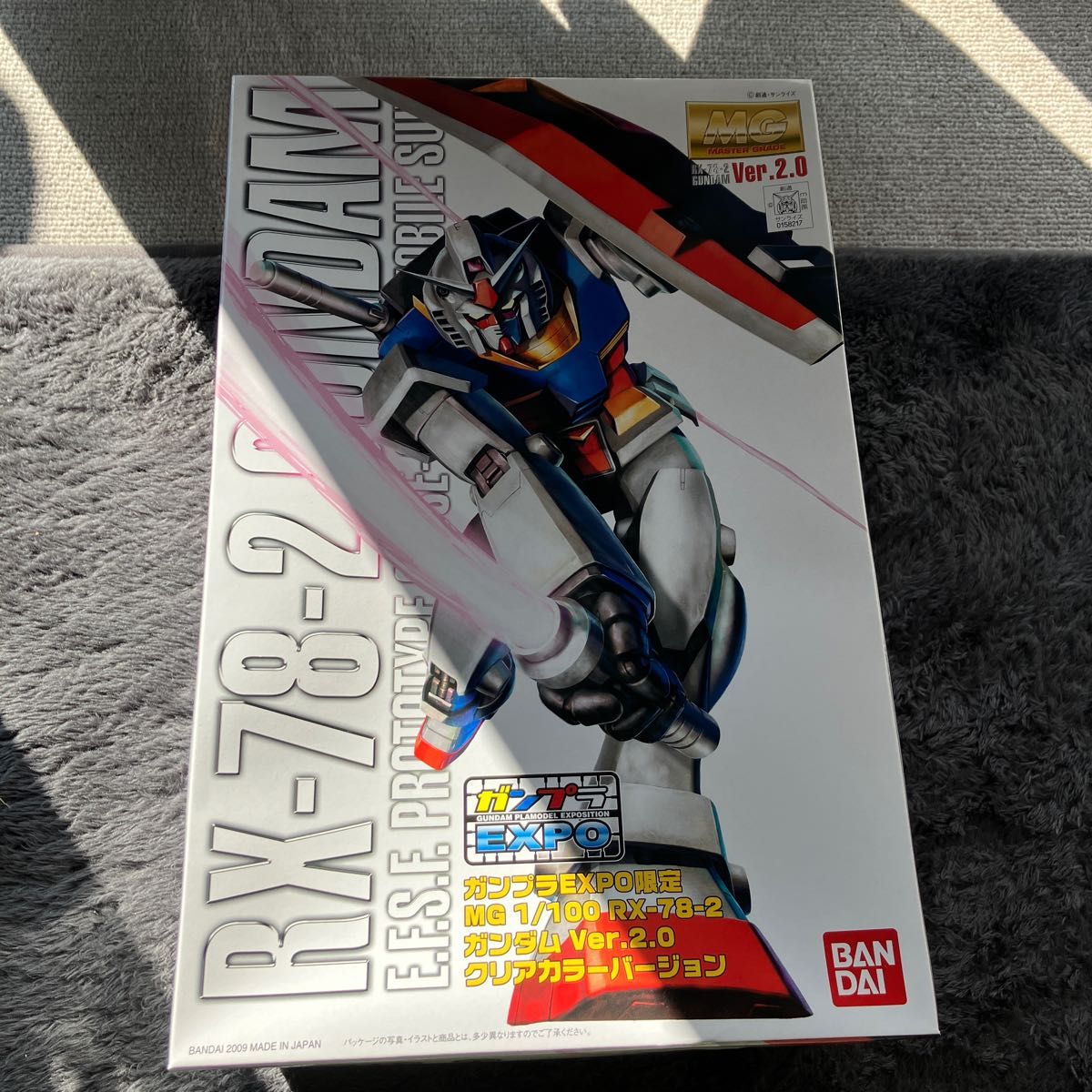 プラモデル) 1/100 MG RX-78-2 ガンダム Ver 2 0 クリアカラー プラモデル) 1/100 MG RX-78-2 ガンダム Ver 2 0 クリアカラー