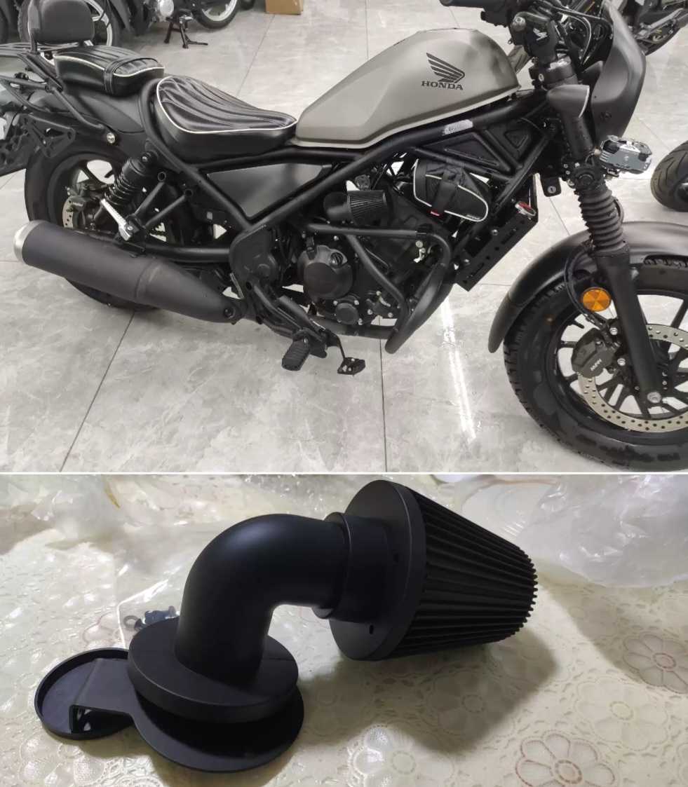 レブル 250 エアクリーナー ブラック インテーク フィルター