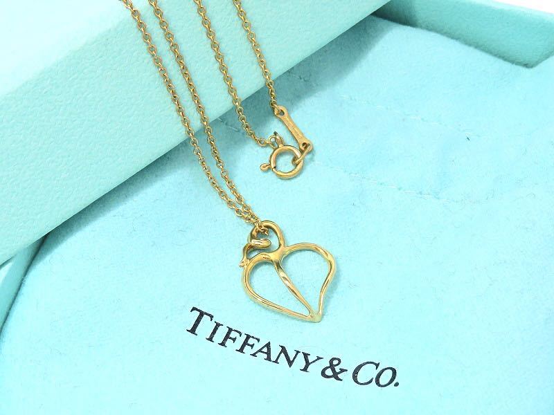 大得価得価 ヤフオク! - TIFFANY＆CO. アップルハートリーフ パロマ