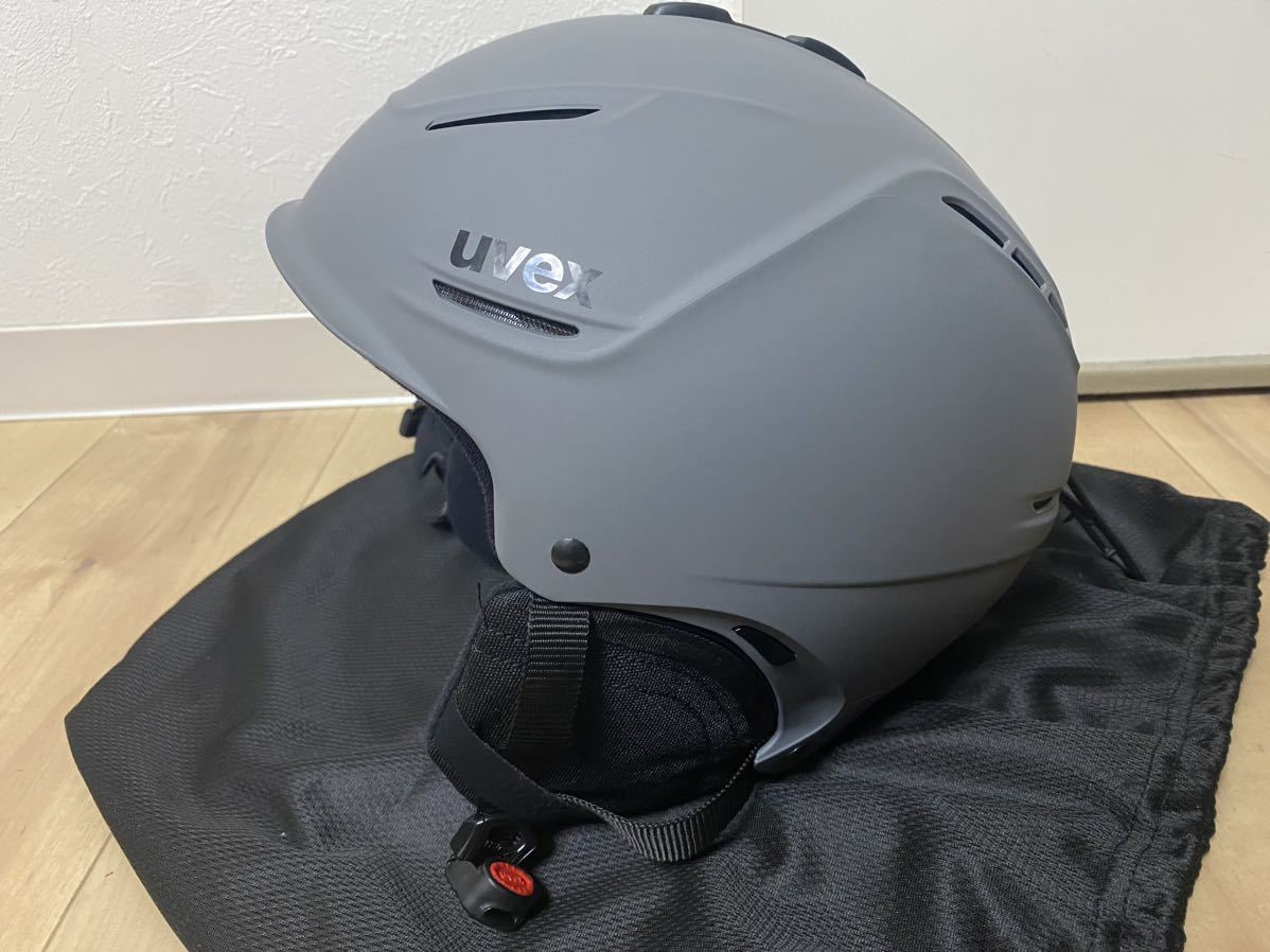 美品】【送料無料】uvex ウベックス p1us 2.0 ヘルメット 55~59cm 22