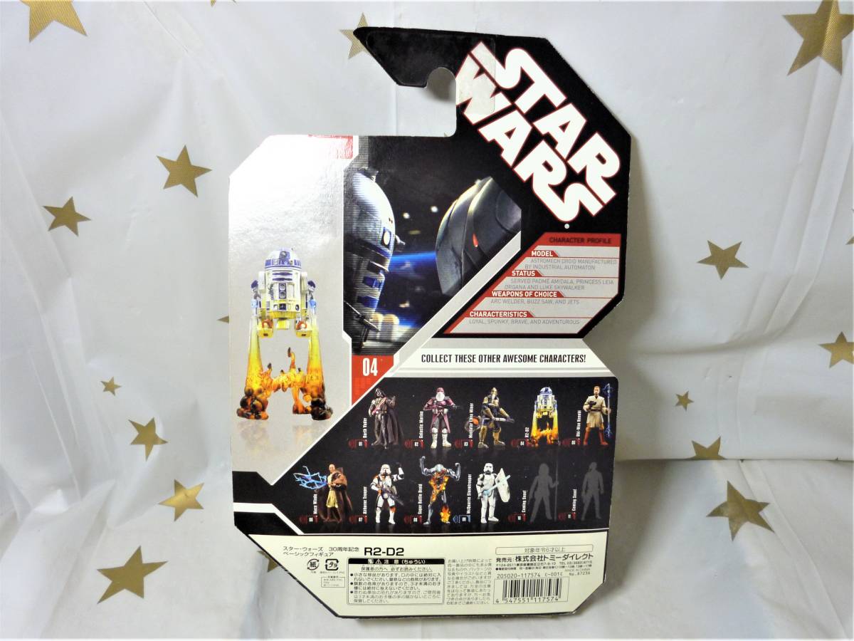 【未開封品/自宅展示品/購入時期不明です】トミーダイレクト STAR WARS ベーシックフィギュア R2-D2 1点◆545877の画像2