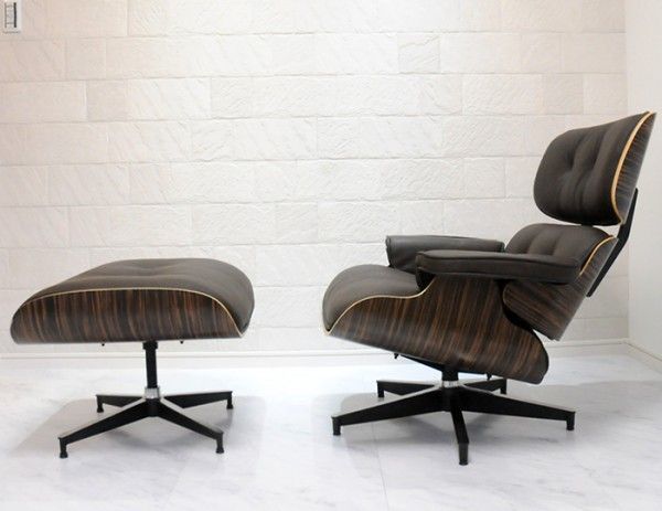  Eames lounge стул натуральная кожа specification подставка для ног темно-коричневый × черное дерево sofa диван диван eames персональный стул 