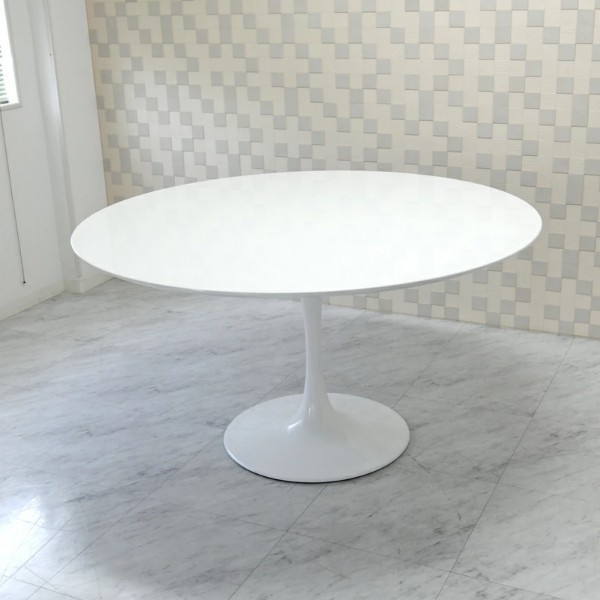 チューリップテーブル 天板137cm ホワイト white エーロ・サーリネン