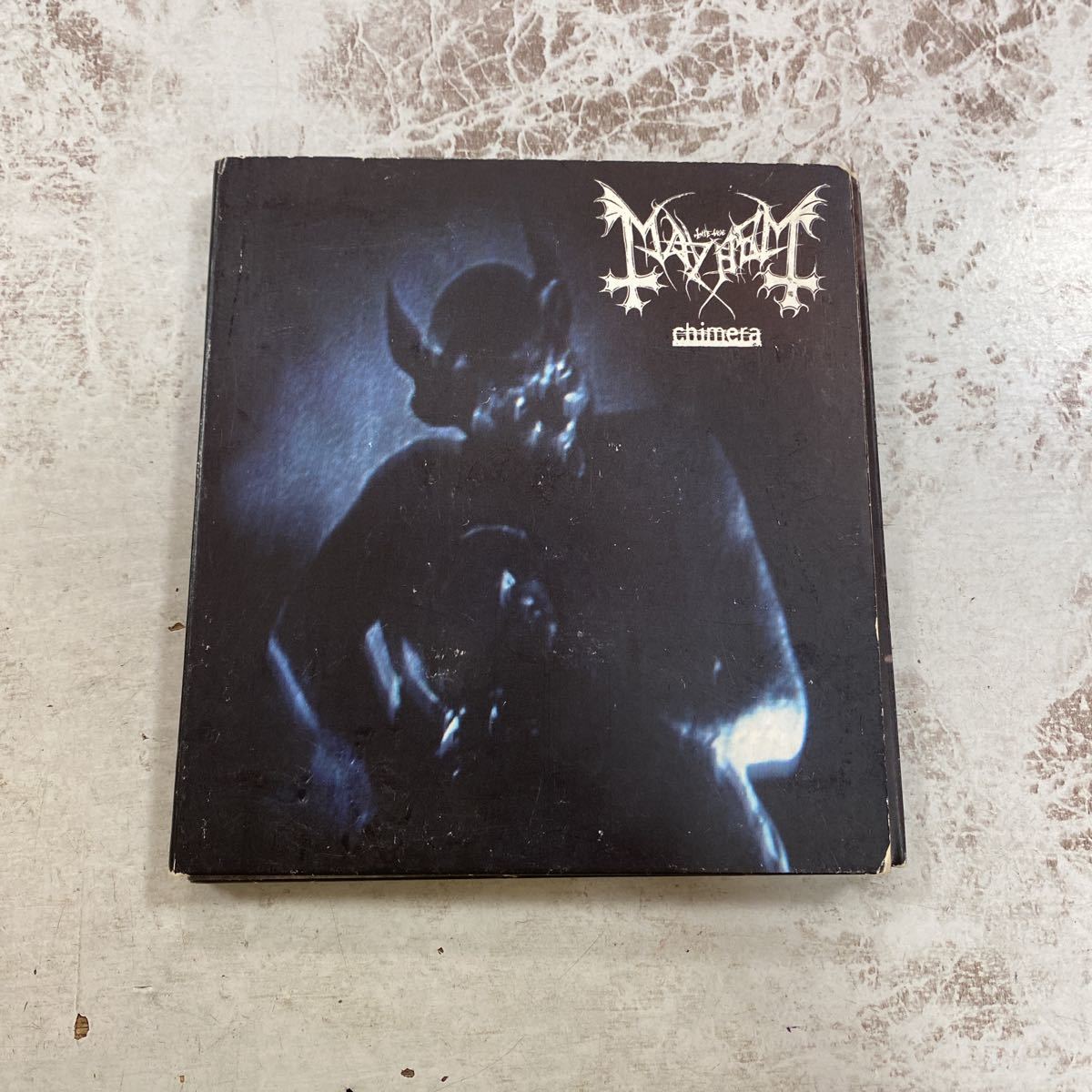 中古　デッドストック　倉庫保管品　CD 輸入盤　MAYHEM メイヘム　chimera SOM084 whore heavy metal rock_画像1