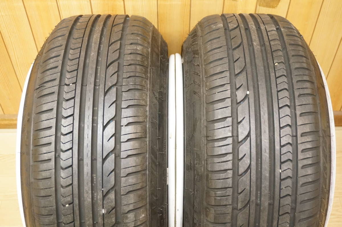 H1382【人気】CLS TC01 PCD100 10J-26 195/50R15 シャコタン スタンスの画像9