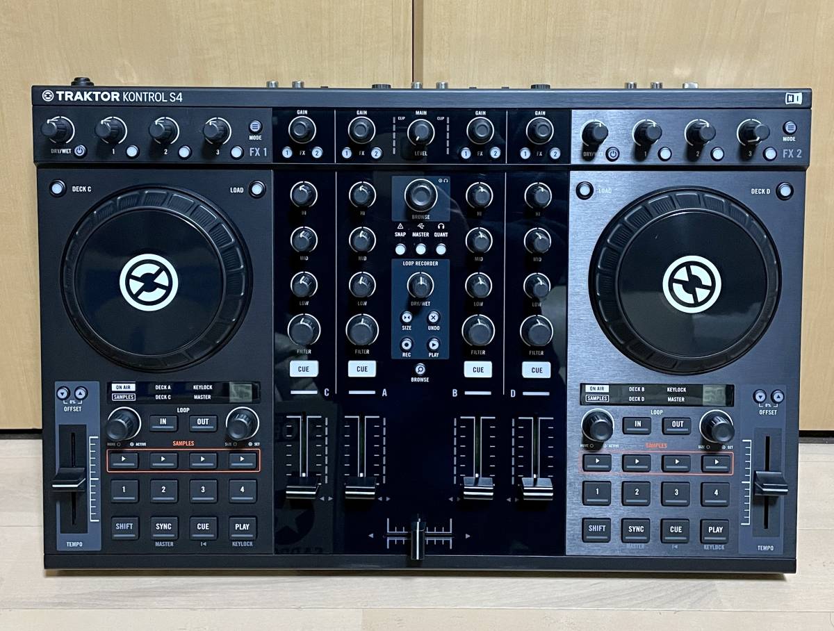 TRAKTOR KONTROL S4 Native Instruments トラクター PCDJ DJコントローラー オマケ付 おてがる100サイズ送料無料 _画像1