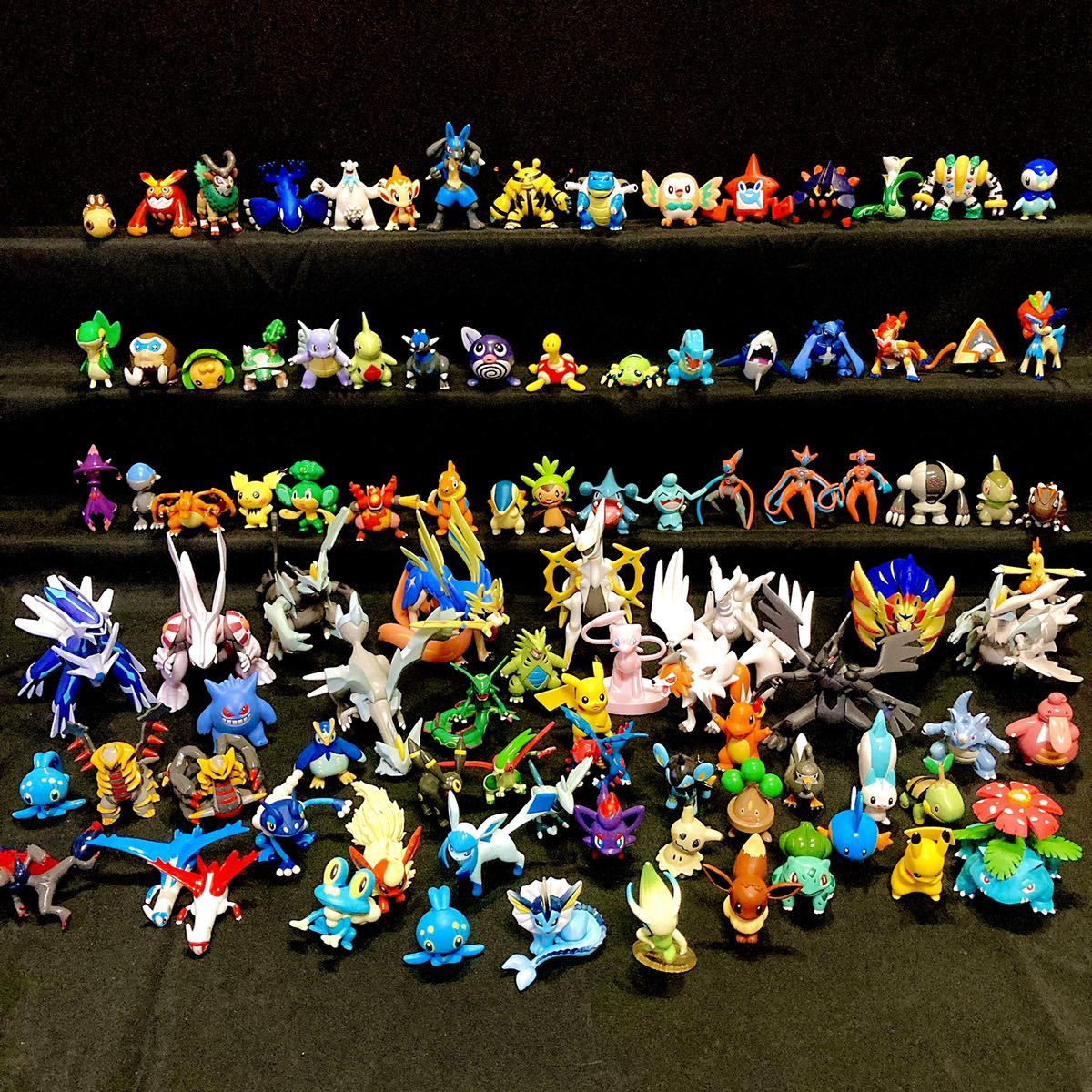 ヤフオク! - 【1円スタート】ポケモン TOMY モンコレ 100体以上...