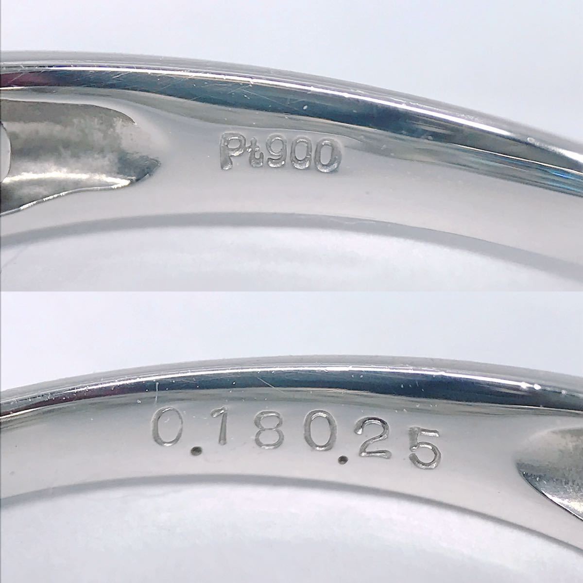 パライバトルマリン 0.18ct アウイナイト 0.25ct パヴェリング 9号 ...